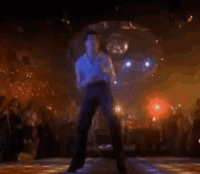 John Travolta dancing